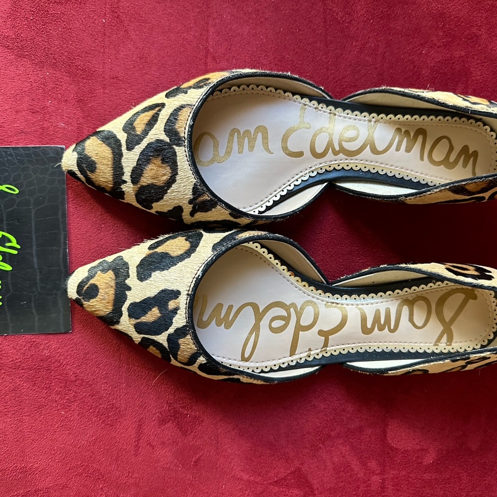Sam Edelman Rodney d'Orsay Flats worn once.